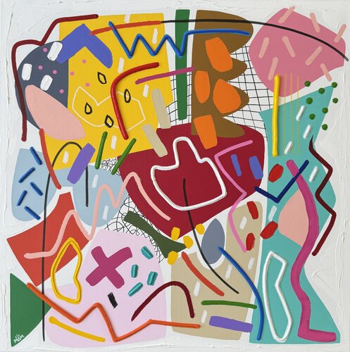 FULL COLORS di Mam, Pittura in vendita su Singulart