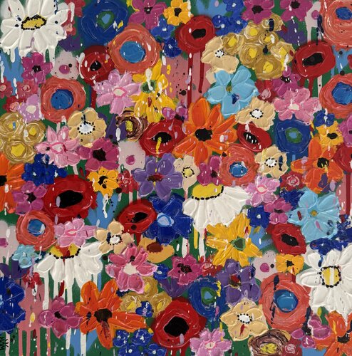 BOUQUET FINAL van Mam, Schilderij te koop op Singulart