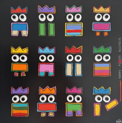 HAPPY van Mam, Schilderij te koop op Singulart