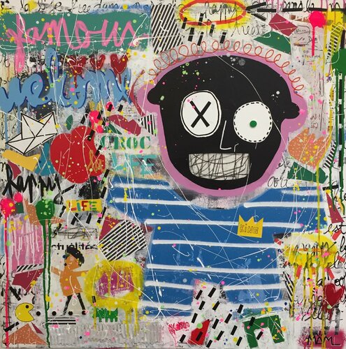 WELCOME van Mam, Schilderij te koop op Singulart