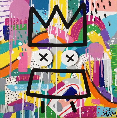 QUEEN  POTE van Mam, Schilderij te koop op Singulart