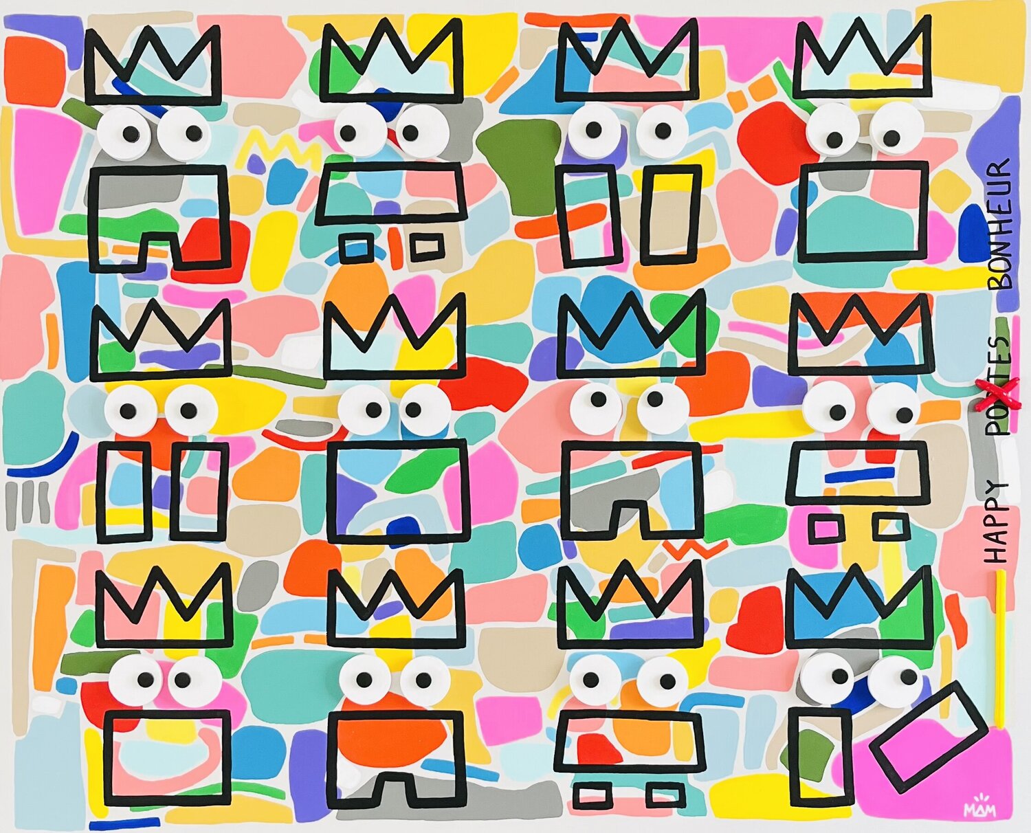 HAPPY POTES BONHEUR Mam