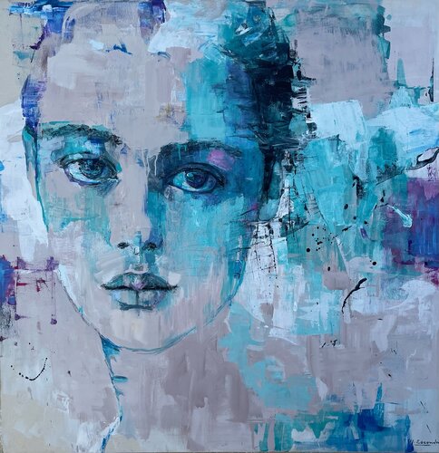 Cuando veo lo que siento by martha escondeur, 油畫 for Sale on Singulart