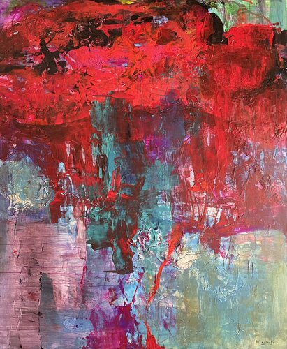 Buscando se encuentra di martha escondeur, Pittura in vendita su Singulart