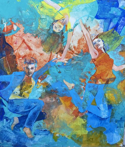 Era de Acuario by martha escondeur, 회화 for Sale on Singulart