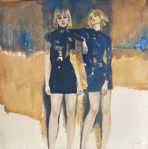 Hermanas di martha escondeur, Pittura in vendita su Singulart