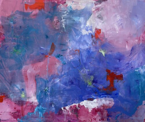 Mi silla mágica di martha escondeur, Pittura in vendita su Singulart