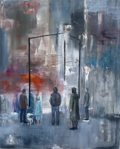 Los presentes by martha escondeur, 油畫 for Sale on Singulart