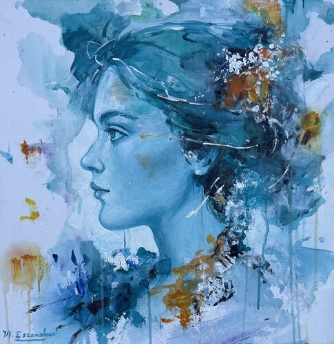 Su aura by martha escondeur, 絵画 for Sale on Singulart