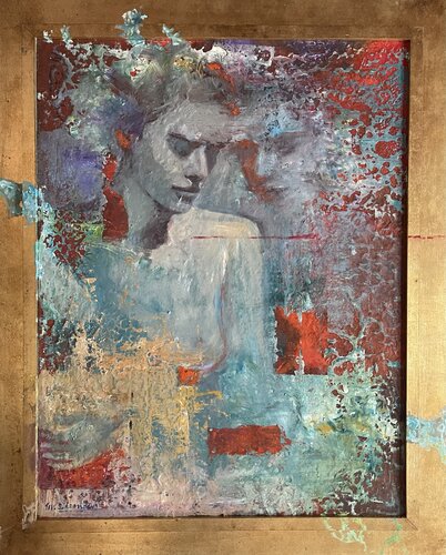 Lluvia de otoño van martha escondeur, Schilderij te koop op Singulart