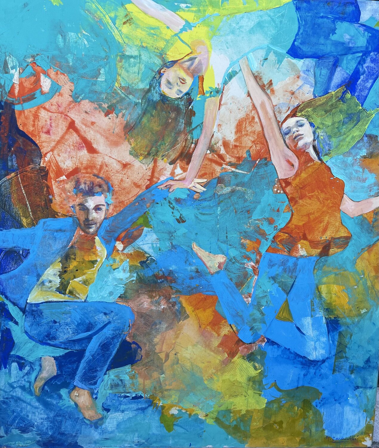 Era de Acuario martha escondeur Original painting for sale