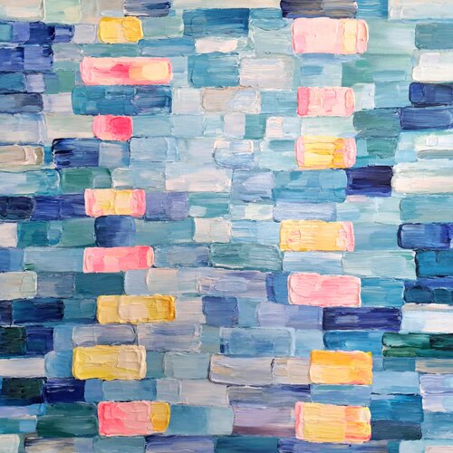 Chasing Color by Painter Coded, Print for Sale on Singulart