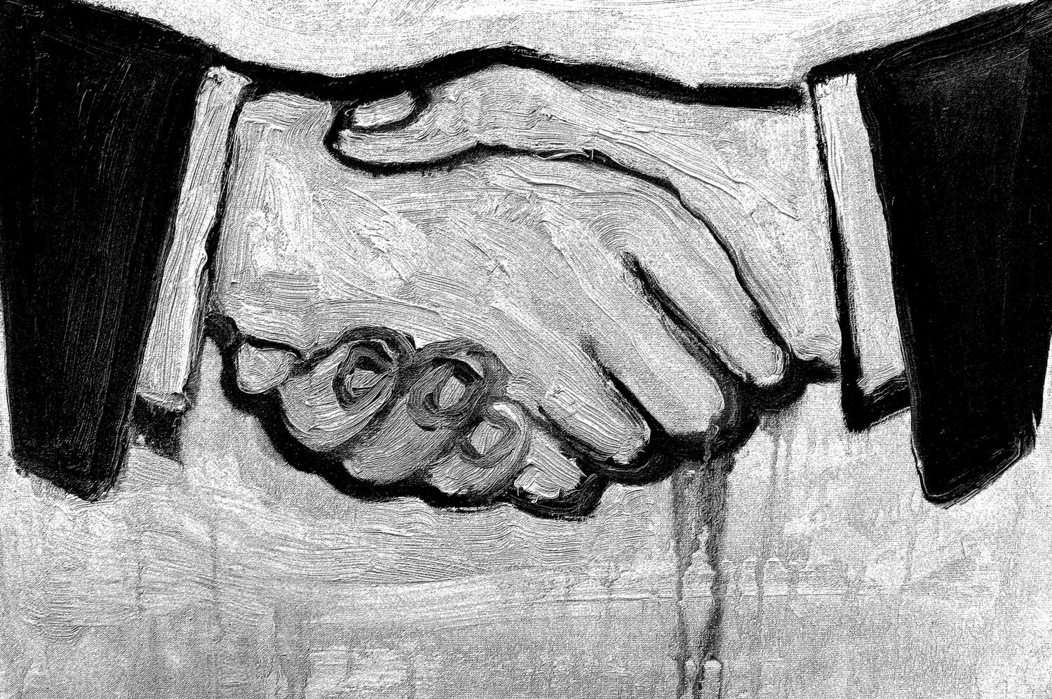 Handshake #2 Painter Coded