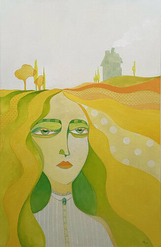 Entre dos tierras by Felix zilinskas, 회화 for Sale on Singulart