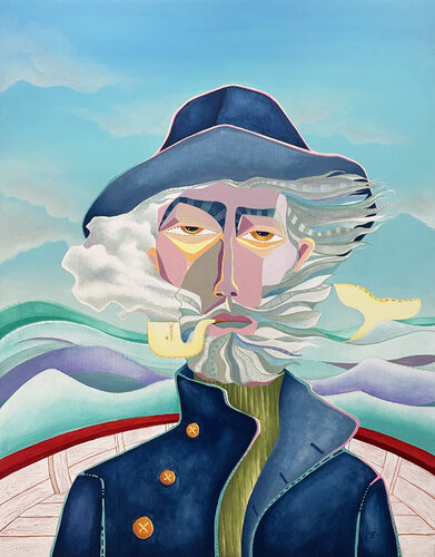 El sueño de Ahab by Felix zilinskas, 회화 for Sale on Singulart