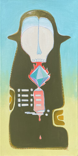 El espíritu de la llama by Felix zilinskas, 회화 for Sale on Singulart