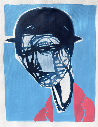 Mucho sol para ir sin sombrero di Felix zilinskas, Pittura in vendita su Singulart