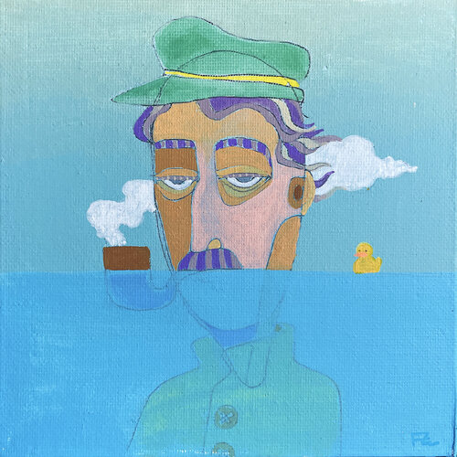 Simón del ático di Felix zilinskas, Pittura in vendita su Singulart