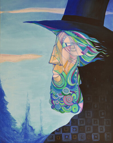 Mr. Kite by Felix zilinskas, 회화 for Sale on Singulart