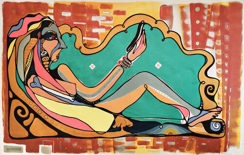 Casiopea by Felix zilinskas, 회화 for Sale on Singulart