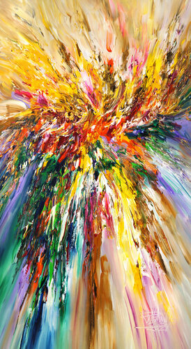 Pleasure Garden L 4 van Peter Nottrott, Schilderij te koop op Singulart