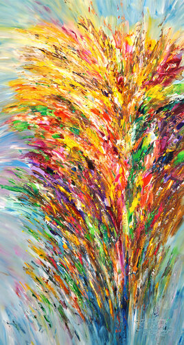 Summer Day L 1 van Peter Nottrott, Schilderij te koop op Singulart