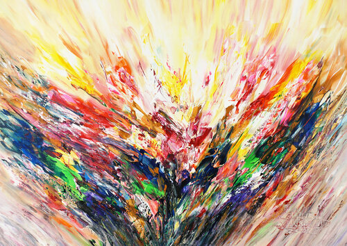 Energy Wings M 1 van Peter Nottrott, Schilderij te koop op Singulart