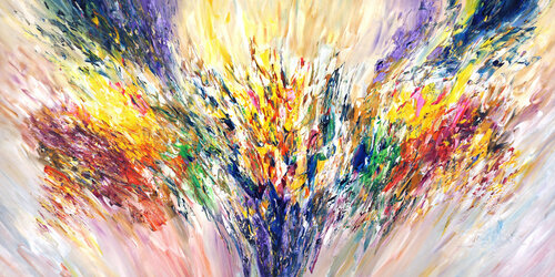 Summer Symphony XXL 1 van Peter Nottrott, Schilderij te koop op Singulart