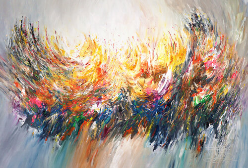 Powerful Energy XL 1 van Peter Nottrott, Schilderij te koop op Singulart