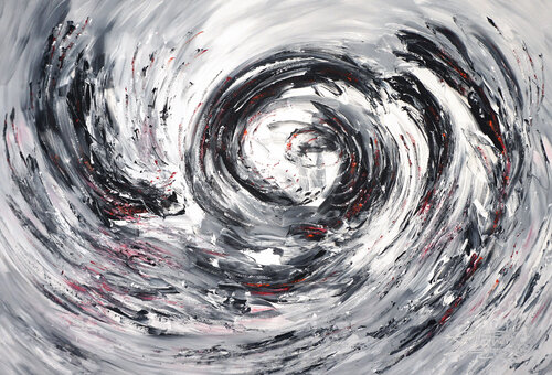 Abstraction Black And White XL 4 Peter Nottrott