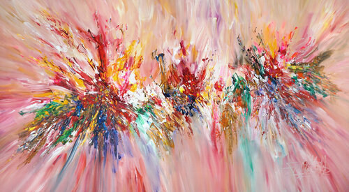 Red Glow L 3 van Peter Nottrott, Schilderij te koop op Singulart