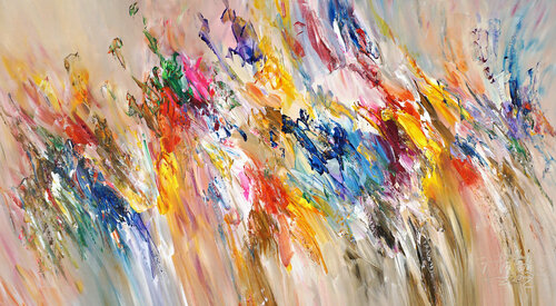Awesome Emotions L 2 van Peter Nottrott, Schilderij te koop op Singulart