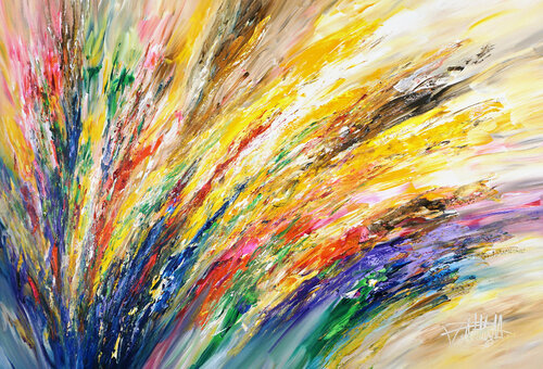 Into The Light XL 9 van Peter Nottrott, Schilderij te koop op Singulart