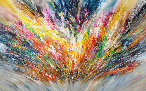 Awesome Energy XXXL 1 von Peter Nottrott, Malerei kaufen auf Singulart