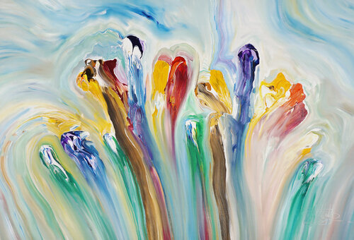 Soft Nature Impression XL 1 van Peter Nottrott, Schilderij te koop op Singulart