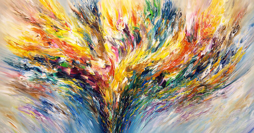 Sence Of Delight XXL 1 van Peter Nottrott, Schilderij te koop op Singulart