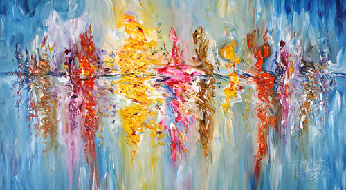 Seaside Rendezvous L 12 di Peter Nottrott, Pittura in vendita su Singulart