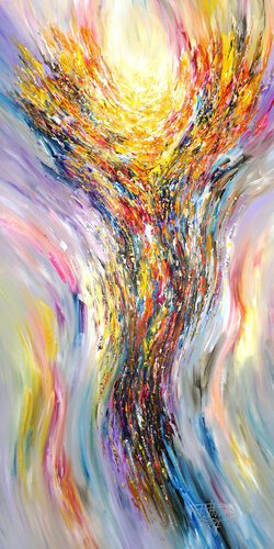 Desire Of Freedom XXL 1 van Peter Nottrott, Schilderij te koop op Singulart