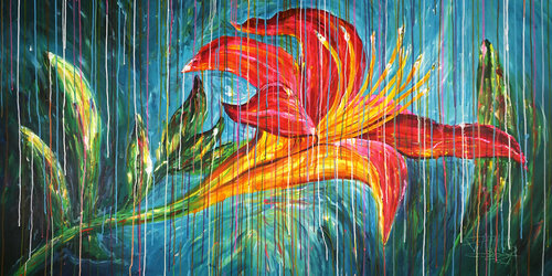 Sweet Blossom XXL 1 van Peter Nottrott, Schilderij te koop op Singulart