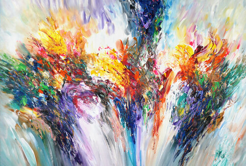 Wonderful Dreamland XL 4 van Peter Nottrott, Schilderij te koop op Singulart