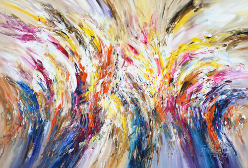 Fresh Energy XL 1 von Peter Nottrott, Malerei kaufen auf Singulart