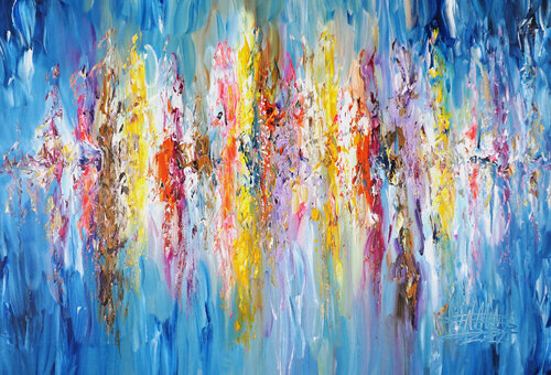 Seaside Rendezvous XL 8 di Peter Nottrott, Pittura in vendita su Singulart