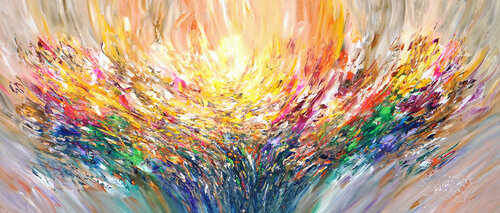 Stick: Positive Energy 2 di Peter Nottrott, Pittura in vendita su Singulart