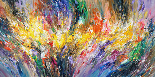 Elemental Force XXL 3 van Peter Nottrott, Schilderij te koop op Singulart