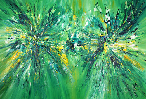 Green Energy XL 3 di Peter Nottrott, Pittura in vendita su Singulart