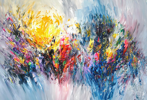 Energy Cloud XL 5 van Peter Nottrott, Schilderij te koop op Singulart