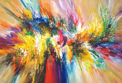 Excessive XL 2 van Peter Nottrott, Schilderij te koop op Singulart