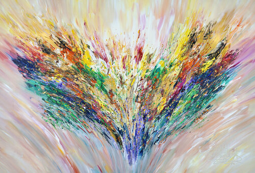 Golden Wings XL 3 di Peter Nottrott, Pittura in vendita su Singulart