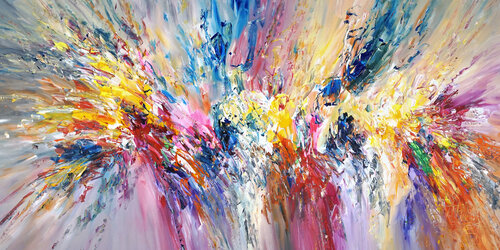 Exciting Daydream XXL 2 van Peter Nottrott, Schilderij te koop op Singulart