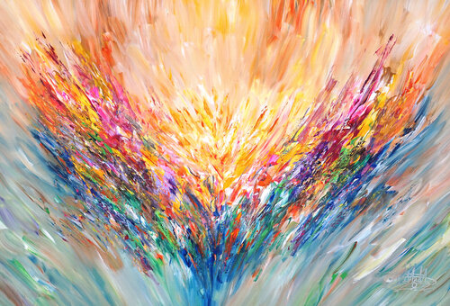 Positive Energy XL 3 di Peter Nottrott, Pittura in vendita su Singulart